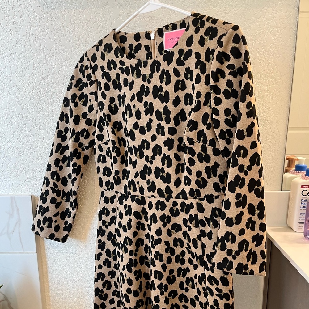 Kate Spade leopard dress